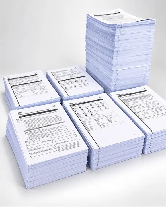 Bulk A4 printing