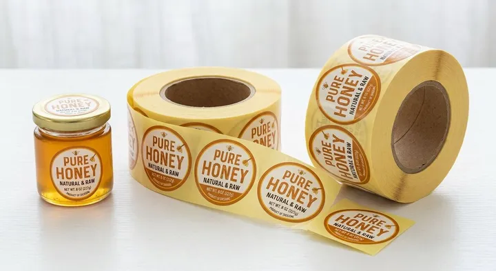 Product Labels on Rolls