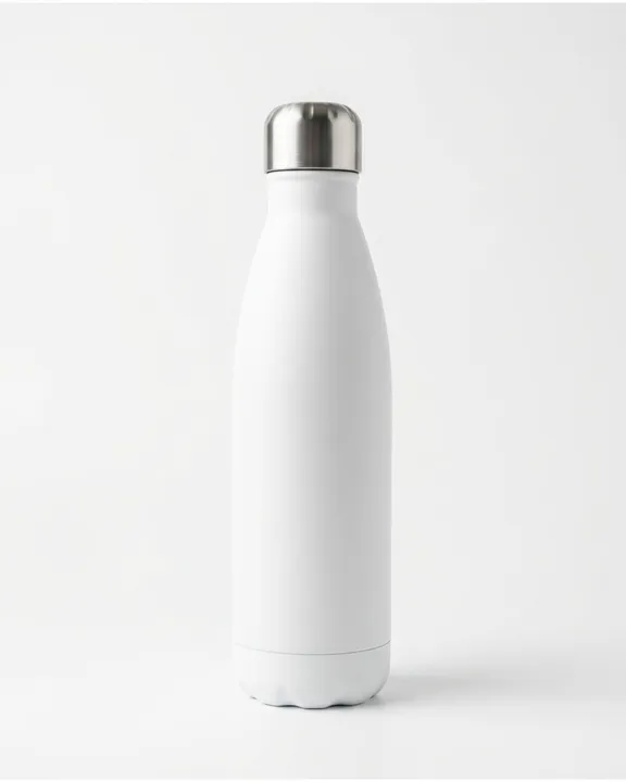 Cola flask with silver lid 500ml